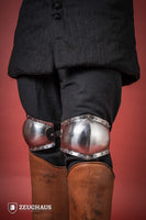 Knee Caps 14th Cent. 1,6mm Polished-GoblinSmith