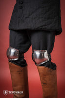 Knee Caps 14th Cent. 1,6mm Polished-GoblinSmith