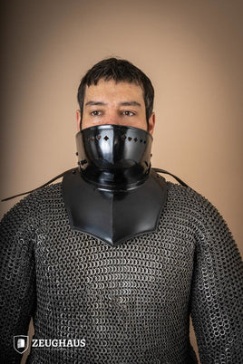 Gorget with Bevor 1,6 mm Burnished-GoblinSmith