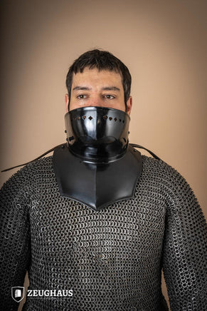 Gorget with Bevor 1,6 mm Burnished-GoblinSmith
