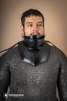 Gorget with Bevor 1,6 mm Burnished-GoblinSmith