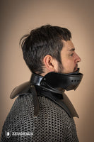 Gorget with Bevor 1,6 mm Burnished-GoblinSmith