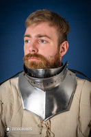 Gorget with Bevor 1,6 mm Polshed-GoblinSmith