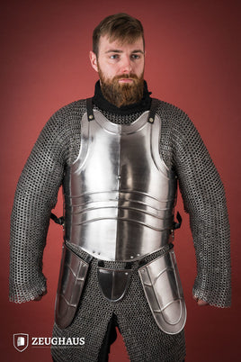 Cuirass Warrior With Tassets Polished-GoblinSmith