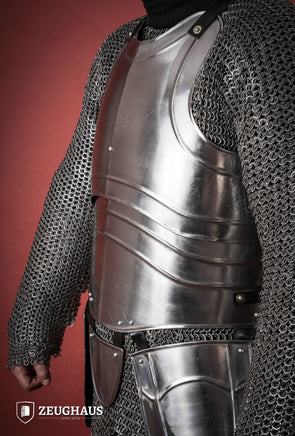 Cuirass Warrior With Tassets Polished-GoblinSmith