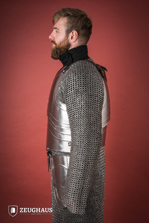 Cuirass Warrior With Tassets Polished-GoblinSmith