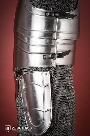 Cuirass Warrior With Tassets Polished-GoblinSmith