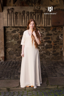 Short Sleeve Under Dress Laga Natural-GoblinSmith
