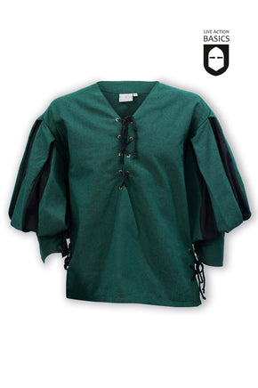 Shirt Landsknecht Green Black-GoblinSmith