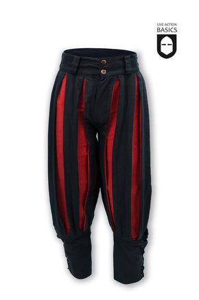 Pants Landsknecht Black Red-GoblinSmith