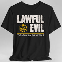 Lawful Evil Shirt - D&D Alignment T-shirt-GoblinSmith