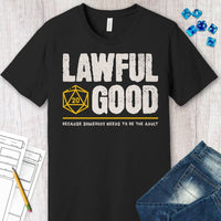 Lawful Good Shirt - D&D Alignment T-shirt-GoblinSmith