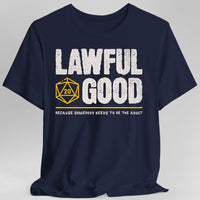 Lawful Good Shirt - D&D Alignment T-shirt-GoblinSmith