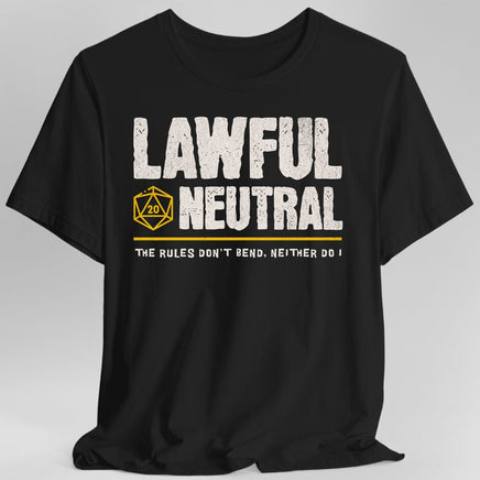 Lawful Neutral Shirt - D&D Alignment T-shirt-GoblinSmith