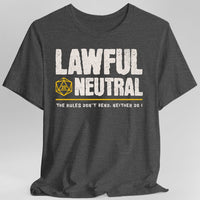 Lawful Neutral Shirt - D&D Alignment T-shirt-GoblinSmith