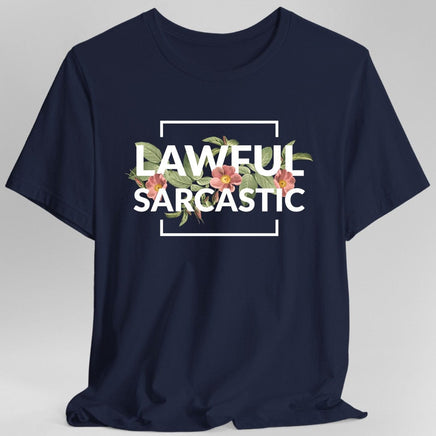 Lawful Sarcastic Alignment T-Shirt-GoblinSmith