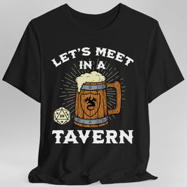 Let's Meet in a Tavern D&D Shirt-GoblinSmith