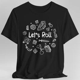 Let's Roll Doodle D&D Shirt-GoblinSmith