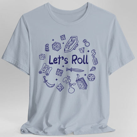 Let's Roll Doodle D&D Shirt-GoblinSmith