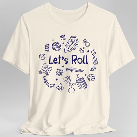 Let's Roll Doodle D&D Shirt-GoblinSmith