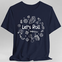 Let's Roll Doodle D&D Shirt-GoblinSmith