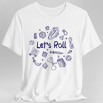 Let's Roll Doodle D&D Shirt-GoblinSmith