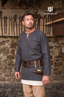 Wool Tunic Lodin Dark Grey-GoblinSmith