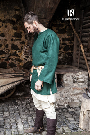 Wool Tunic Lodin Green-GoblinSmith