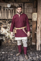 Wool Tunic Lodin Red-GoblinSmith