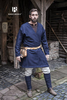 Viking Coat Loki Blue-GoblinSmith