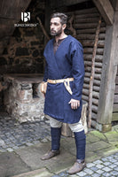 Viking Coat Loki Blue-GoblinSmith