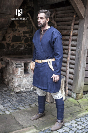 Viking Coat Loki Blue-GoblinSmith