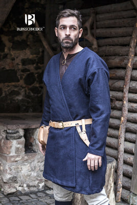 Viking Coat Loki Blue-GoblinSmith