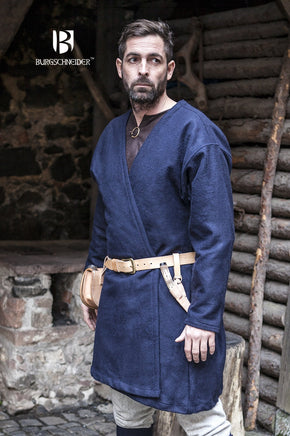 Viking Coat Loki Blue-GoblinSmith