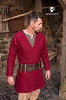 Viking Coat Loki Red-GoblinSmith