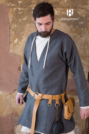Viking Coat Loki Dark Grey-GoblinSmith