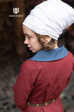 Over Dress Loretta Bordeaux/Woad Blue-GoblinSmith