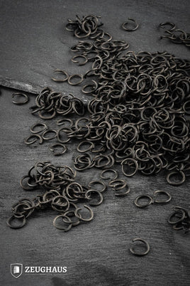 Loose Round Rings 10mm Burnished 1kg-GoblinSmith
