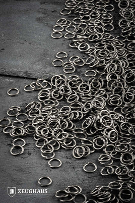 Loose Round Rings 9mm Steel Oiled 1kg-GoblinSmith
