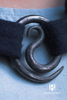 Brooch Spiral Brooch Lukka Gun Metal-GoblinSmith