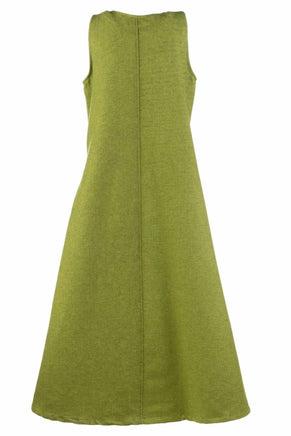 Sleeveless Coat Maiva Linden Green-GoblinSmith
