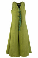 Sleeveless Coat Maiva Linden Green-GoblinSmith
