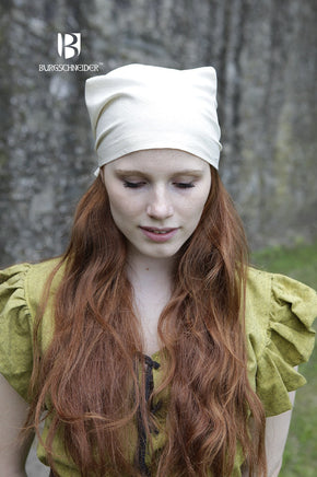 Head Scarfs Marianne Natural/Brown-GoblinSmith