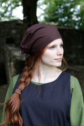 Head Scarfs Marianne Natural/Brown-GoblinSmith
