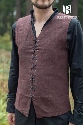 Vest Maron Brown-GoblinSmith