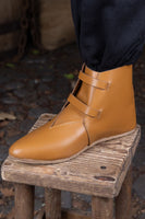 Medieval Half Boots Adelhelm Light Brown-GoblinSmith