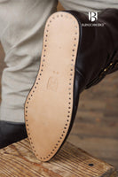 Medieval Boots Ernest Dark Brown-GoblinSmith