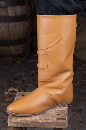 Medieval Boots Ernest Light Brown-GoblinSmith