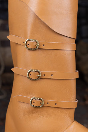 Medieval Boots Ernest Light Brown-GoblinSmith