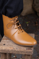 Medieval Half Boots Landolf Light Brown-GoblinSmith